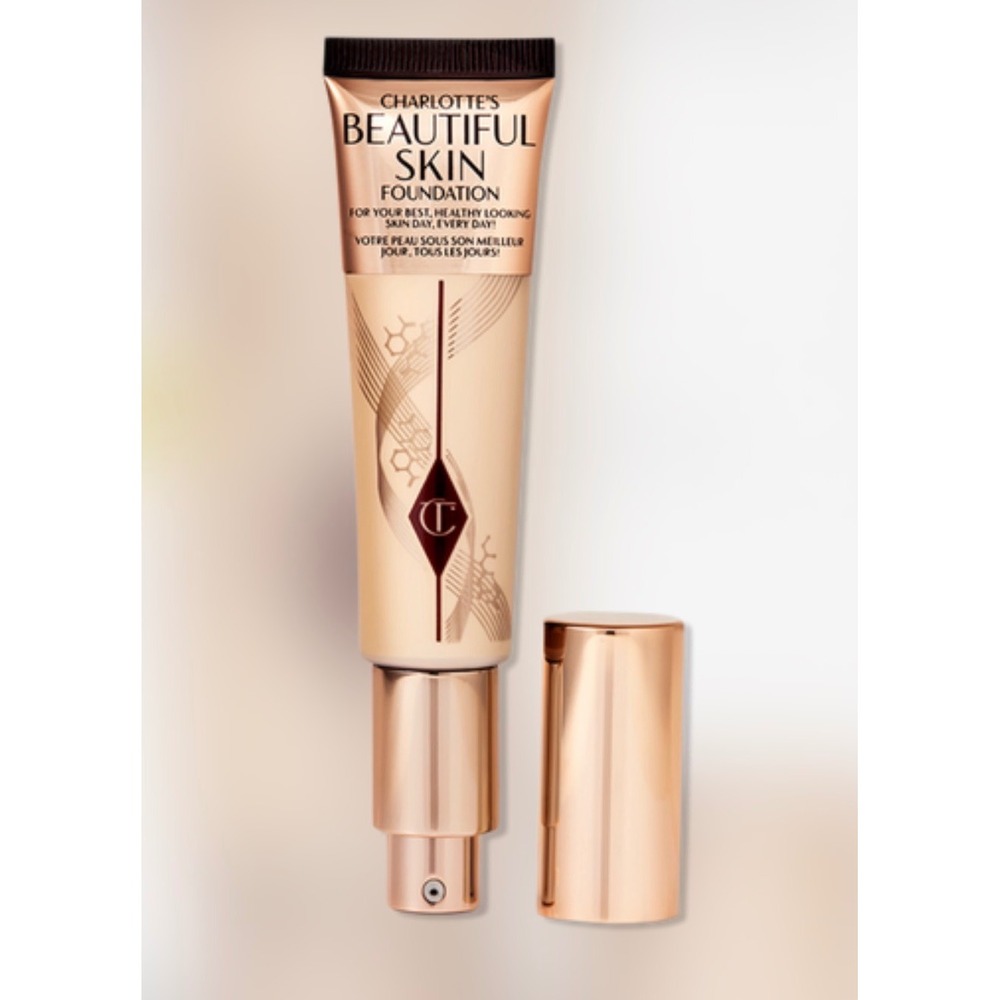 Charlotte Tilbury Beautiful Skin Foundation Shade 6 Neutral Medium Coverage 1 oz